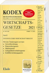 KODEX Wirtschaftsgesetze Band I 2021 - Georg Konetzky