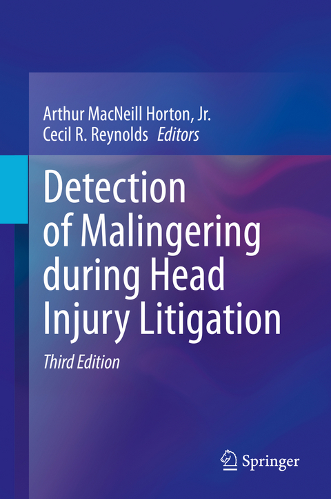 Detection of Malingering during Head Injury Litigation - 