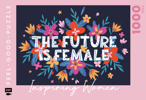 Feel-good-Puzzle 1000 Teile - INSPIRING WOMEN: The Future is female