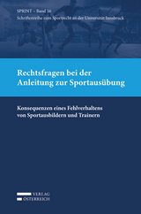 Rechtsfragen bei der Anleitung zur Sportausübung - 