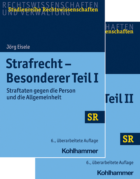 Strafrecht - Besonderer Teil I + Besonderer Teil II - Paket - Jörg Eisele