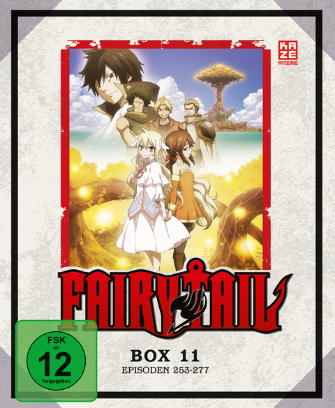Fairy Tail - TV-Serie - Blu-ray-Box 11 (Episoden 253-277) (3 Blu-rays) - Shinji Ishihira