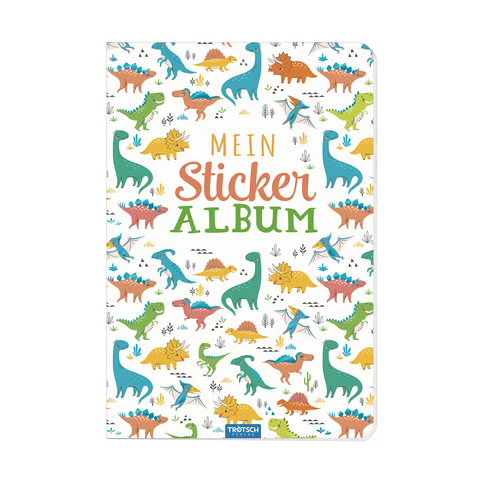Trötsch Mein Stickeralbum Dino Stickerbuch - 