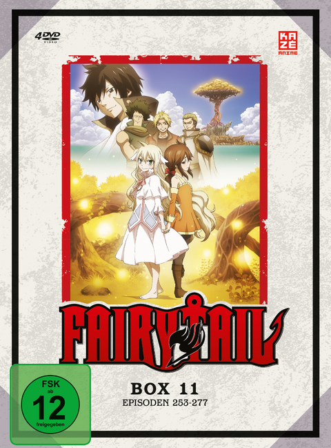 Fairy Tail - TV-Serie - DVD-Box 11 (Episoden 253-277) (4 DVDs) - Shinji Ishihira