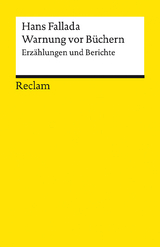 Warnung vor Büchern - Hans Fallada