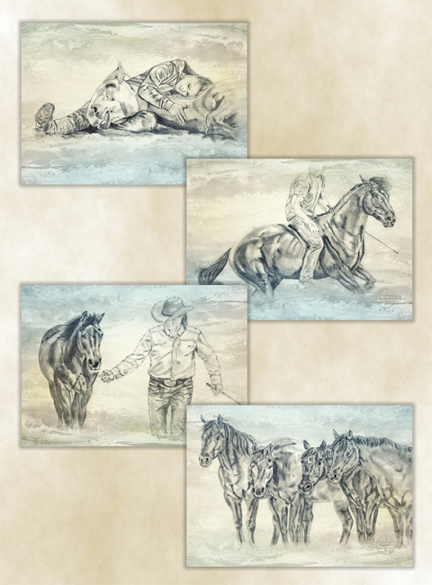 Poster-Set "Horsemanship" - Susanne Kreuer