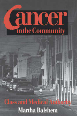 Cancer in the Community -  Martha Balshem