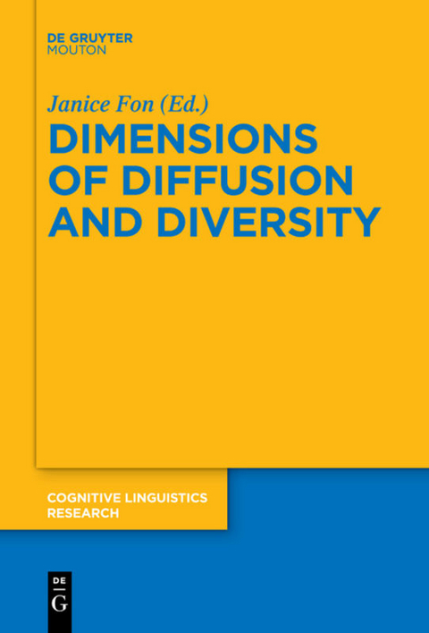 Dimensions of Diffusion and Diversity - 