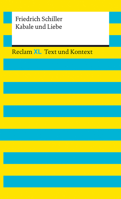 Kabale und Liebe. Textausgabe mit Kommentar und Materialien - Friedrich Schiller