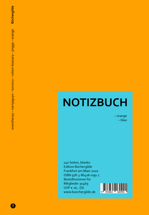 Wende-Notizbuch