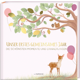 Babyalbum - UNSER ERSTES GEMEINSAMES JAHR (rosé) - Pia Loewe