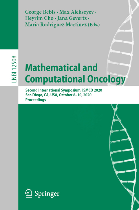 Mathematical and Computational Oncology - 