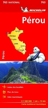 Peru - Michelin National Map 763 - Michelin