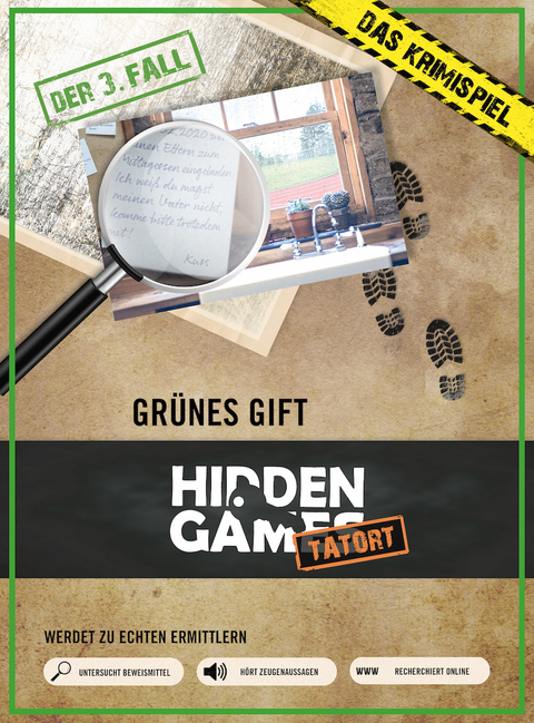 Krimi-Spielebox: Hidden Games Tatort - Grünes Gift (Fall 3)
