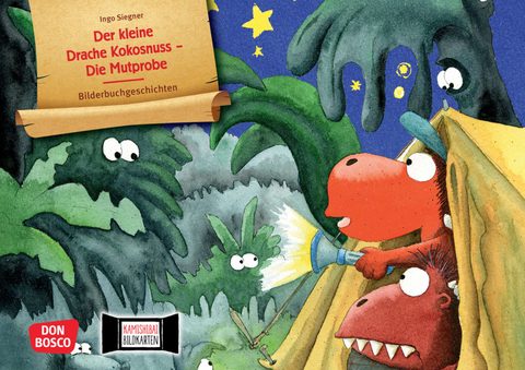 Der kleine Drache Kokosnuss. Die Mutprobe. Kamishibai Bildkartenset - Ingo Siegner