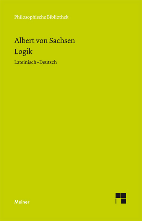 Logik -  Albert von Sachsen