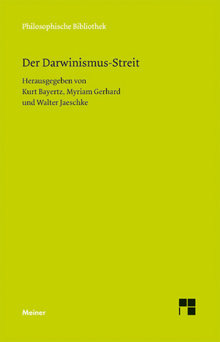 Der Darwinismus-Streit - Kurt Bayertz; Myriam Gerhard; Walter Jaeschke