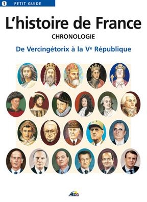 HISTOIRE DE FRANCE CHRONOLOGIE -  PETIT GUIDE 1