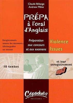 VIOLENCE ISSUES - PREPA A L'ORAL D'ANG -  &amp,  MILNE BILLANGE