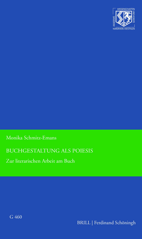 Buchgestaltung als Poiesis - Monika Schmitz-Emans