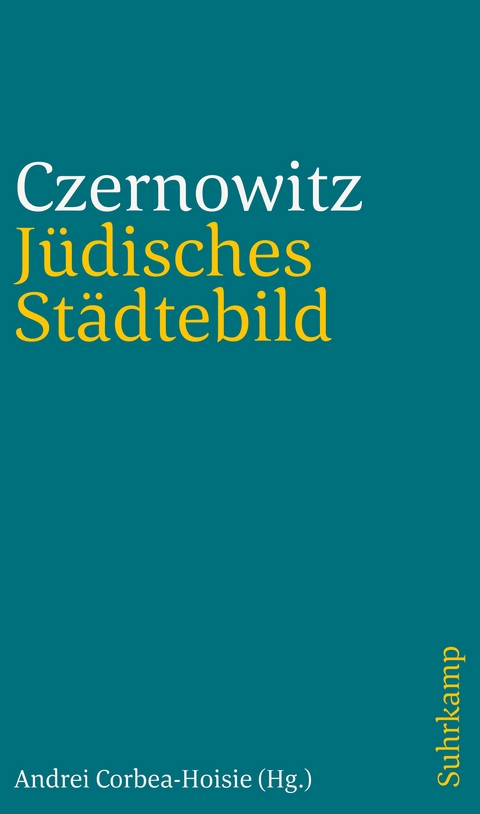 Jüdisches Städtebild Czernowitz - 