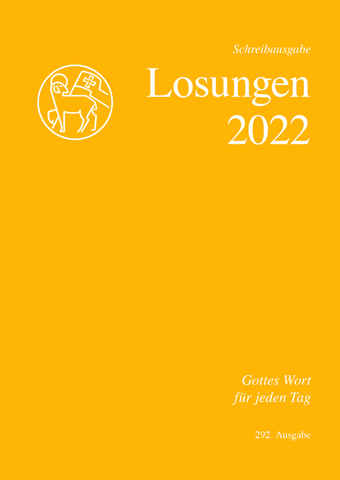 Losungen Schweiz 2022 / Die Losungen 2022 - 