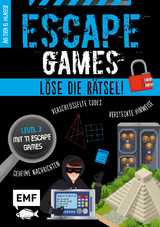 Escape Games Level 3 (blau) – Löse die Rätsel! – 11 Escape Games ab der 6. Klasse - Arnaud Durand, Julien Durand