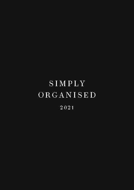 Simply Organised 2021 - Lina Marie Walbracht