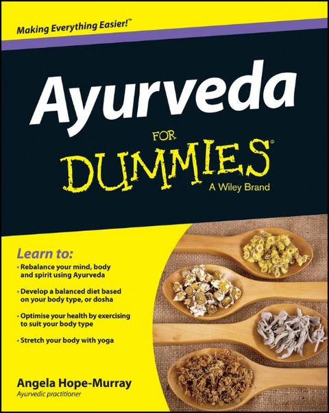 Ayurveda For Dummies -  Angela Hope-Murray