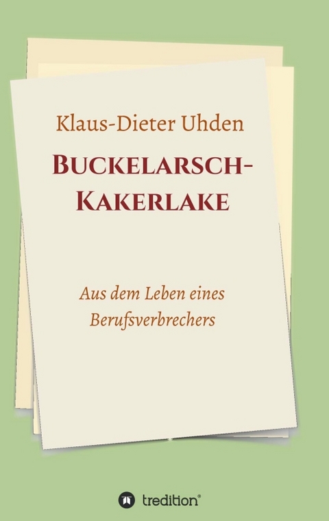 Buckelarsch-Kakerlake - Klaus-Dieter Uhden
