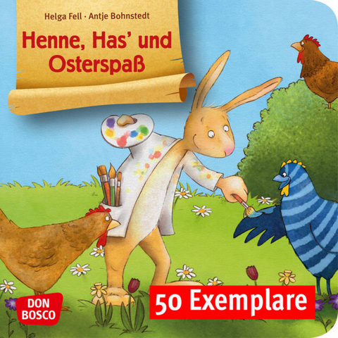 Henne, Has' und Osterspaß. Mini-Bilderbuch. Paket mit 50 Exemplaren zum Vorteilspreis - Helga Fell