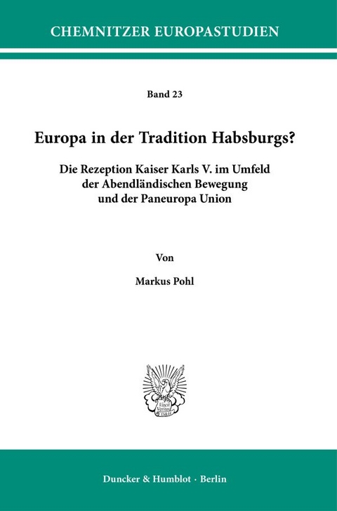Europa in der Tradition Habsburgs? - Markus Pohl