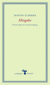 Hingabe - Martin Scherer