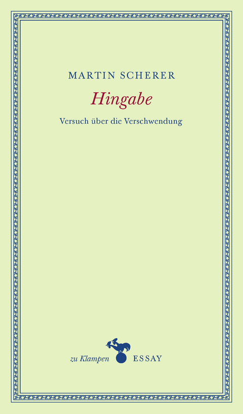 Hingabe - Martin Scherer