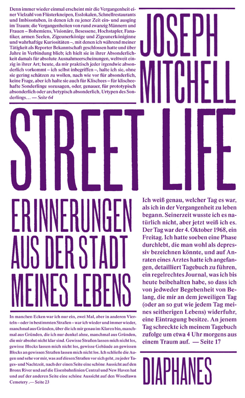 Street Life - Joseph Mitchell