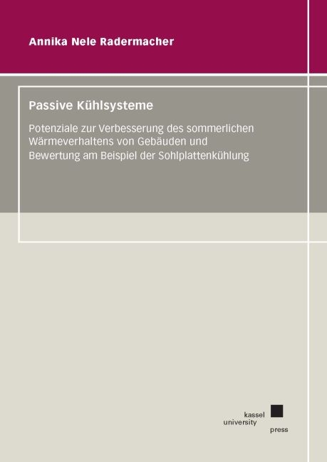 Passive Kühlsysteme - Annika Radermacher