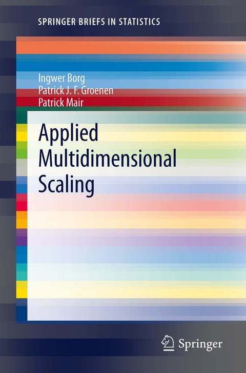 Applied Multidimensional Scaling - Ingwer Borg, Patrick JF Groenen, Patrick Mair