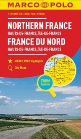 MARCO POLO Regionalkarte Hauts-de-France, Île-de-France 1:300.000 - 