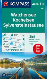 KOMPASS Wanderkarte 06 Walchensee, Kochelsee, Sylvensteinstausee - 