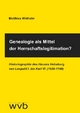 Genealogie als Mittel der Herrschaftslegitimation? - Matthias Wihalm