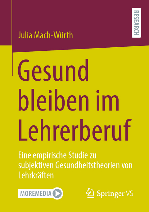 Gesund bleiben im Lehrerberuf - Julia Mach-Würth