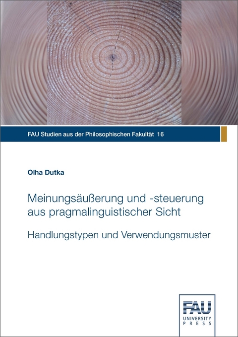 Meinungsäußerung und -steuerung aus pragmalinguistischer Sicht - Olha Dutka