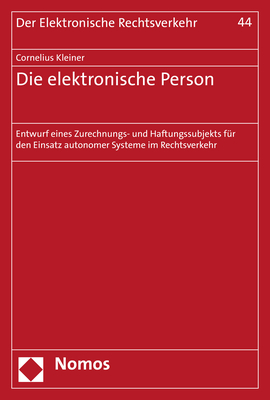 Die elektronische Person - Cornelius Kleiner