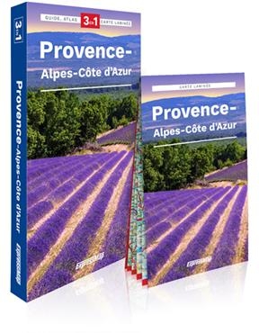 Provence-Alpes-Côte d'Azur explore guide + atlas + map