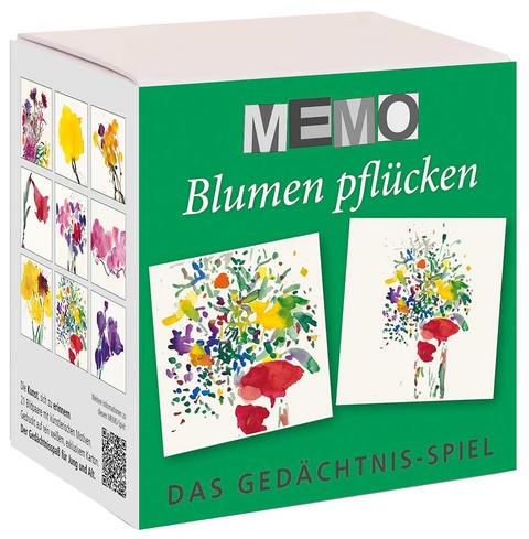 Memo-Spiel - Blumen pflücken - 