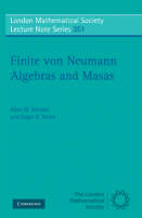 Finite von Neumann Algebras and Masas -  Allan Sinclair,  Roger Smith