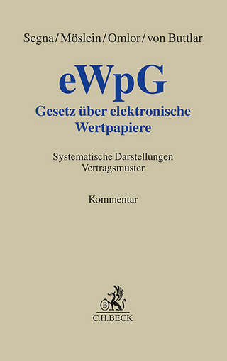 Gesetz über elektronische Wertpapiere - eWpG