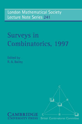 Surveys in Combinatorics, 1997 - 