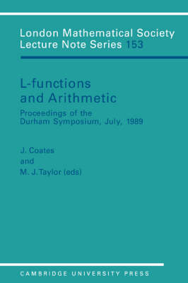 L-Functions and Arithmetic - 