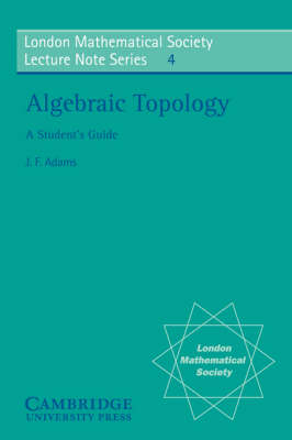 Algebraic Topology -  J. F. Adams